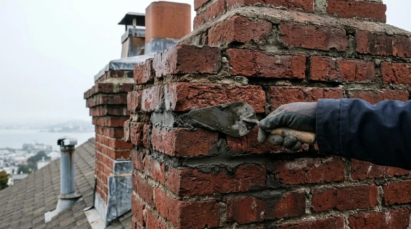 When chimney work in San Francisco needs a permit