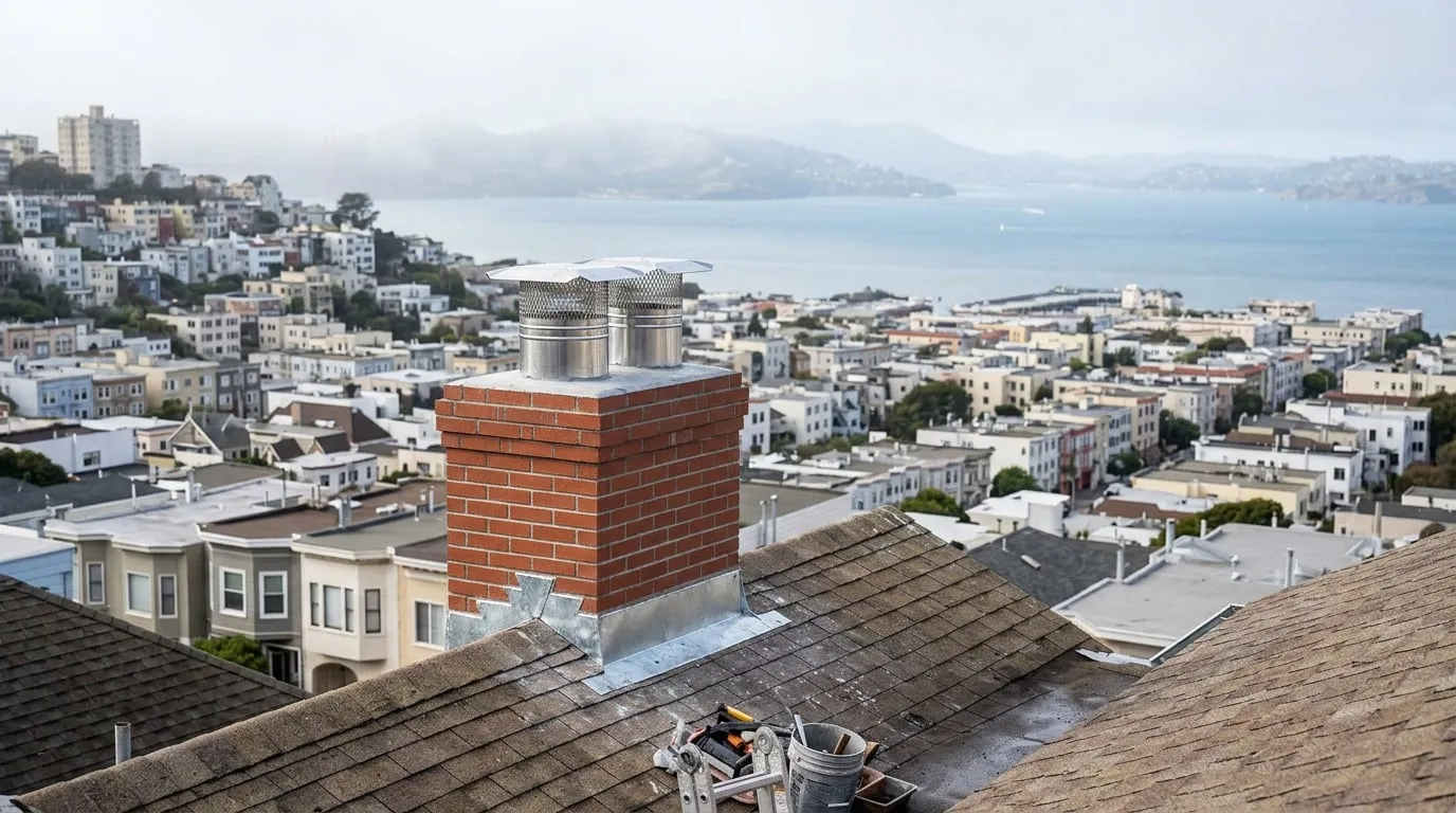 What San Francisco’s fog actually does to a chimney