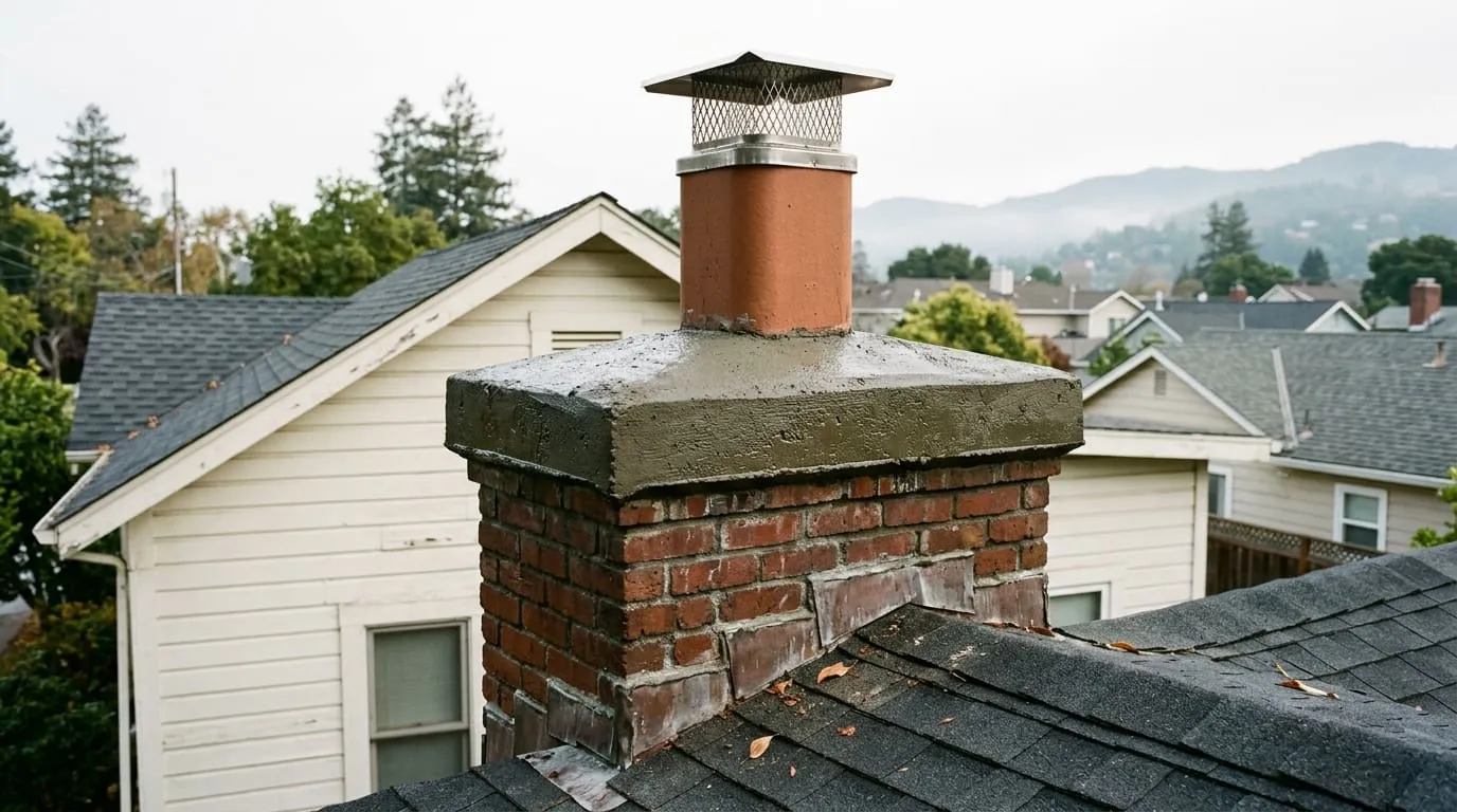When chimney work in Marin County needs a permit