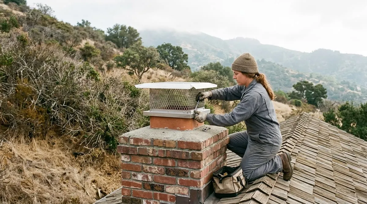 Wildfire and WUI spark-arrestor rules in Marin County