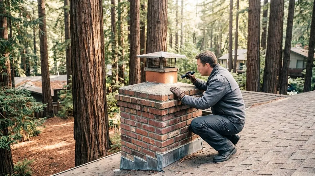 How Mount Tamalpais' terrain affects chimney draft