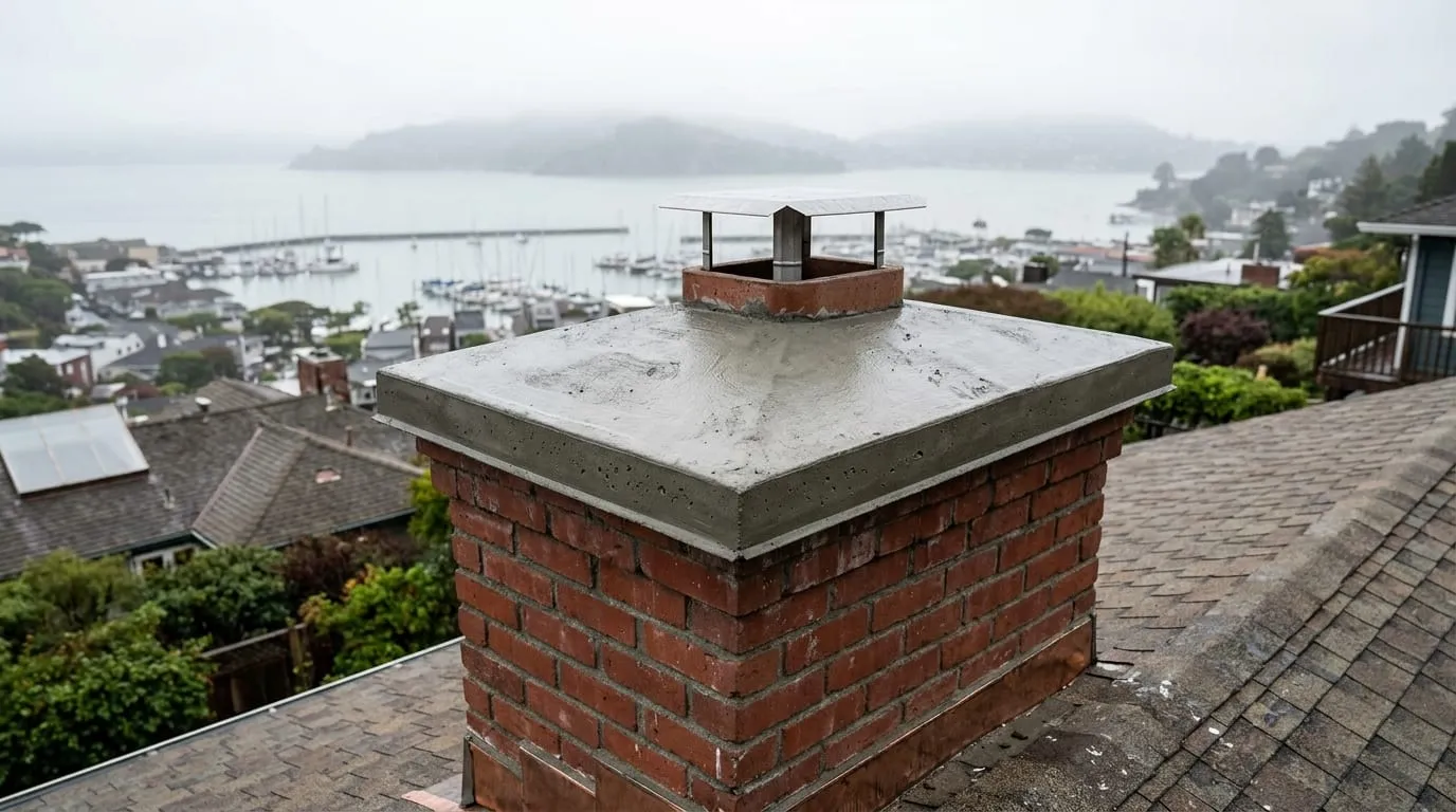 What changes the scope of a chimney repair